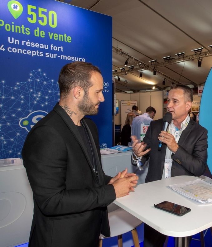Animateur événementiel Forum Point S Stade du Lou à Lyon avec Frédéric Michalak jeudi 20 juin 2019